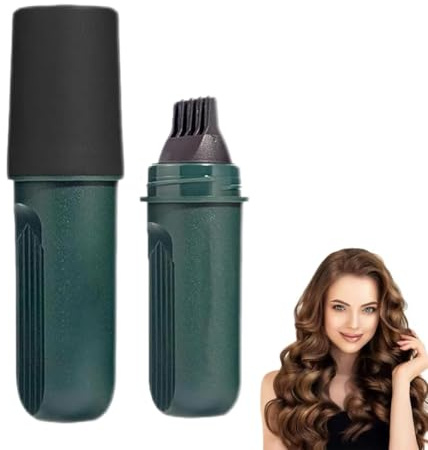 Tinte para el cabello, Retoque rápido de raíces en barra, Tinte para el cabello resistente al agua y al sudor, instantáneo de raíces portátil, de canas para hombres (Negro)