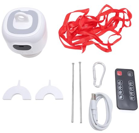 Taidda Ventilateur Suspendu Anti-Mouches, Ventilateur Anti-Mouches Suspendu Réglable, Piège électrique Silencieux USB pour Cuisine, Extérieur, Piège électrique Silencieux USB pour