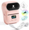 Phomemo M110 Etikettendrucker – Barcodedrucker Mini Bluetooth Etikettendrucker Thermo Etikettendrucker, Tragbarer Drucker, Geeignet für Supermarkt, Einzelhandel, kompatibel für Android&iOS, Rosa