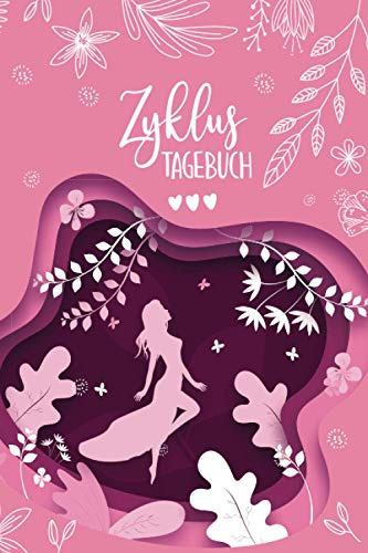 Zyklustagebuch: A5 Notizbuch zum Ausfüllen um den Zyklus zu dokumentieren. Periodenkalender zur Natürlichen Familienplanung NFP für Frauen und Mädchen.