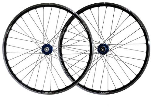 LHHL Fahrradteile MTB 11 Geschwindigkeit Rad 26 Zoll Fahrradradsatz Felgen 559x19 Scheiben- Felgenbremse Mountainbike-Räder Abgedichtete Lagernabe QR Für Kassettenschwungrad