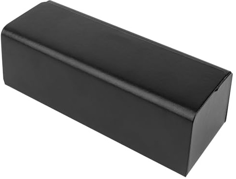 Linkidea Stort solglasögonfodral, Stort glasögonfodral för solglasögon, Resväska för glasögon Kompatibel med Rayban Aviator Reverse/William Titanium Square/New Wayfarer (Svart)