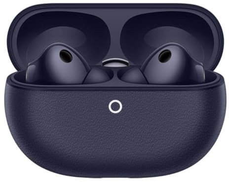 HUAWEI FreeBuds Pro 5 Wireless Earbuds, Dual-Engine AI Noise Cancelling Earbuds for Business & Office, Secure Fit, Stable Calls, IP57 Waterproof for Sports, 38H, 30 Months Warranty, Vegan Leather Blue