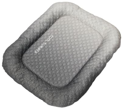 Genérico Alfombra Refrescante de Perro Cojín Portátil para Dormir en Verano | Cama refrigerante de perros de interior Cachorro Interior Exterior Viaje Camping Sofá Suelo Jaula Dormir
