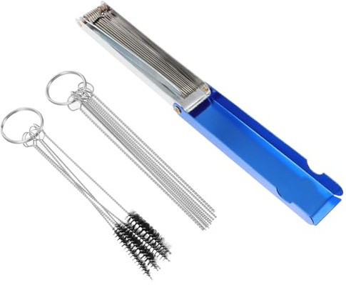 Motorbike Carburetor Cleaning Tool 3pcs Set Stainless Steel Nylon
