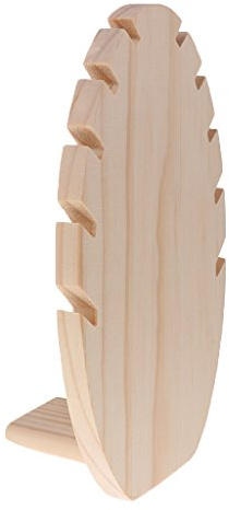 Generic Holz Kettenständer für Aufbewahrung - Kräftiges Holz, 27x16x7cm
