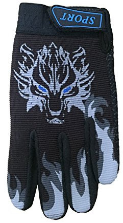 EurHouse Radhandschuhe Kinder Winterhandschuhe Fahrrad Handschuhe Fingerhandschuhe Reithandschuhe Jungen Mädchen Warme Thermo Fäustlinge Anti Slip