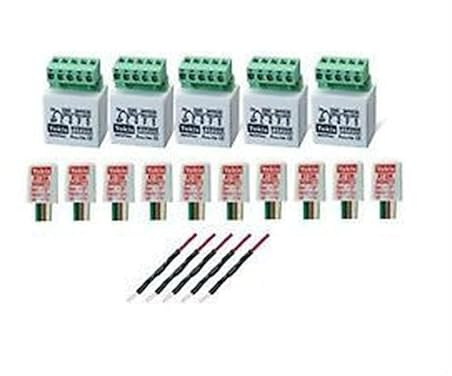 Yokis Urmet Kit Filare 5 Tapparelle Modulo Tapparella MVR500E 10 Interfaccia Pulsante Doppio E 10 Diodi Centralizzazione 5454554