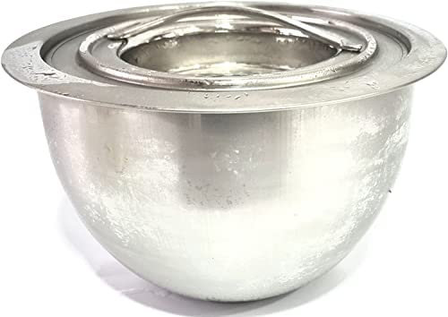 Midas Ice Cream Maker | Makes 1.5L Ice Cream, Gelato, Sorbet & Frozen Yogurt within 30 Min | All Stainless Steel Hypoallergenic | Non-Electric No Moving Parts | Quick Easy Handwash | Dishwasher Safe