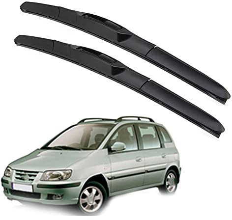 NINAI Car Front Windshield Wiper Blades for Hyundai Matrix 2001-2010, Windscreen Wiper Blades Wiper Arm Brushes Cutter Window Wiper Wipers Accessories
