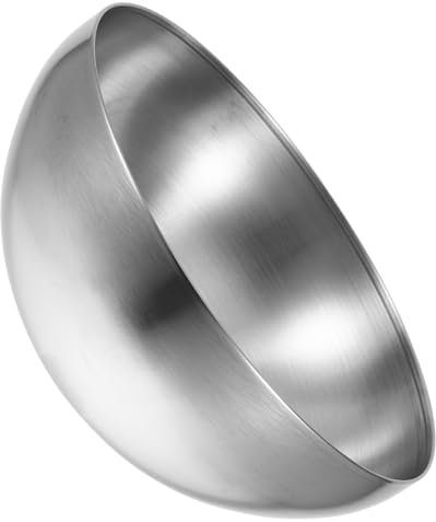 HOMOCONO Tazón Grande para Ensalada De Acero Inoxidable Tazón para Hornear para Tazones De Ramen Mezcla y Cocina para Comidas Familiares y Fiestas