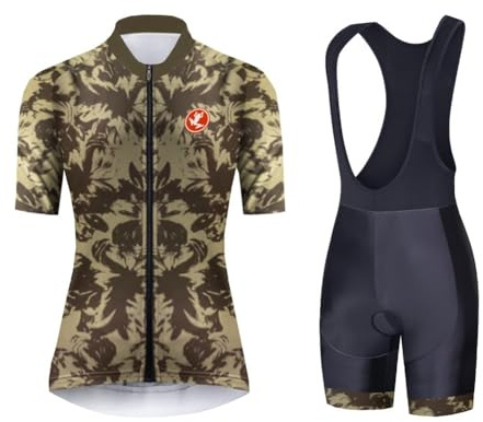 UGLY FROG 2025 Radtrikot Damen Sets Fahrradkleidung Frauen Kurzarm Sommer Fahrradbekleidung Rennrad Wear