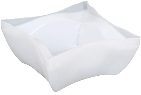 Molde de Silicona Blanco para Macetas Cuadradas DIY para Niños