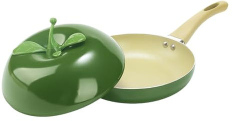 Cacerola,Olla Para Cocción Lenta De Verduras Y Frutas,Cocotte De Tomate Con Tapa | Para Placas De Inducción, Cocinar Sopa De Leche, Espagueti, Freír, Hervir A Fuego Lento Y Encimeras De Cocina