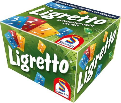 Schmidt Spiele 01201 - Ligretto grün, Kartenspiel