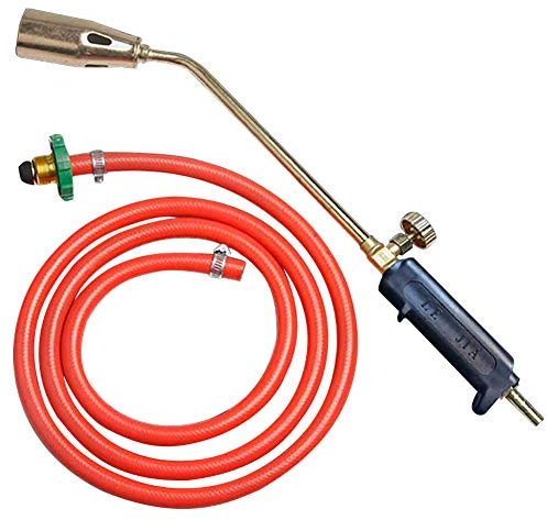 omufipw Gasbrenner Schlauchregler Dachdecker Klempner Schweißbrenner Unkrautbrenner Kit