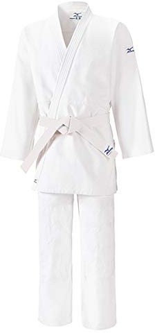 Mizuno Judo Judogi Bianco 180 per Principianti, Giovani e Adulti Unisex