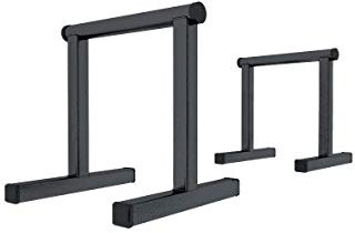 KS Handel 24 Fitness DIP Station Push UP Barren 2er Set STÄNDER Fitness KLIMMZUG - Keine Montage ERFORDERLICH -