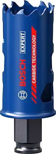 Bosch 1x EXPERT Tough Material hålsågar (för Trä med metall, Tegel, Ø 32 mm, Professional Tillbehör Borr/skruvdragare)