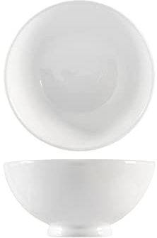 H&H 7091000 Scodella, Porcellana, Bianco, cm 12.5