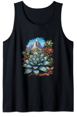 Agave Titanota Royal Agave Kreide Agave Sukkulenten Pflanzen Tank Top