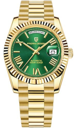 Pagani Design DD40 PD1783 Herren-Armbanduhr, Luxus-Automatikuhr, AR-Saphirglas, mechanische Armbanduhr, Herren, 10 bar, NH36A-Uhrwerk