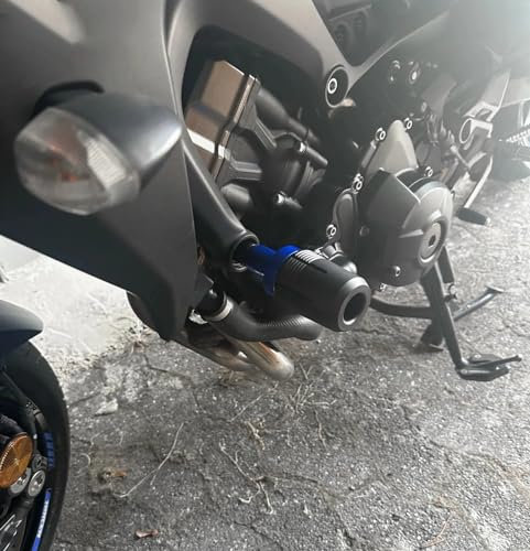 WWHUMM Sturzpad Seitenverkleidung Schutz Sturzpads Für YA&MA&HA MT 07 2021 2022 2023 Für Tracer 700 GT 2015-2020 Motorrad CNC Fallender Crash-Schutz Crash Pads Schutz(1)