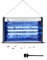 Lampe Anti Moustique 30W à Double Grille Haute Tension, 3500V Appareil Lumiere Bleue Tue Mouche, UV Destructeur D' Insectes pour Maison, Bureau et Restaurant, Protection Jusqu'à 100m², Noir