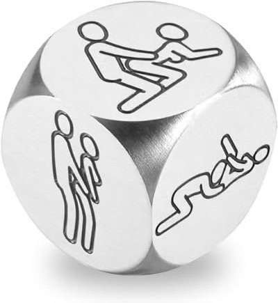 TPZORJX dados eróticos para pareja，Dados de Cita Nocturna: Juego de Parejas, Regalo para Hombres y Mujeres, Regalo Divertido para el día de San, Aniversario, cumpleaños，Con 1 caja de regalo