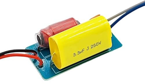 Geavonyg Divisor Divisor De Frecuencia De 40W Frecuencia HiFi HiFi para Mejoramiento del Altavoz para Hogar Mejora del Cine En Casa