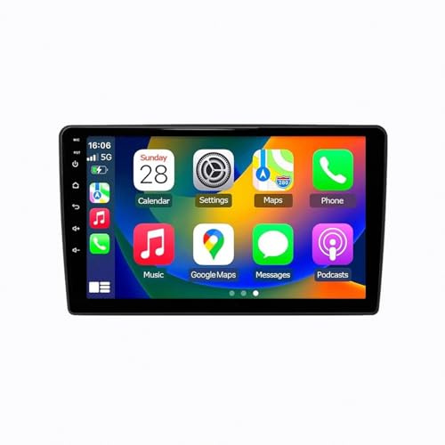 Car Radio Autoradio per Renault Duster 2015-2018 Telecamera di Backup, Stereo Auto con Navigazione Gps, Controllo Vocale, Schermo Touch, Bluetooth, 4 Nucleo 2G+32G