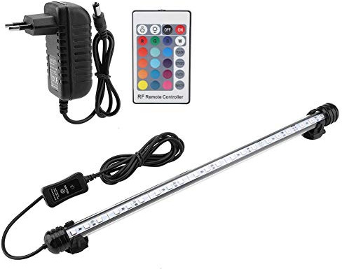 Aquarium Beleuchtung LED RGB Lampen LED Aquarium Licht Unterwasser Beleuchtung Aquarium Tauchlampen mit Fernbedienung Aufleuchten Deko für Aquarium Fische Tank