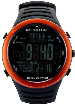 Supporto barometro e amp; Termometro, 720 Northward Edge Uomo Moda Professionale Sport all'Aria Aperta Impermeabile Pesca Arrampicata Escursionismo Elegante Orologio Digitale