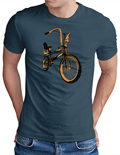 OM3® Bonanza Fahrrad T-Shirt - Herren - Retro Vintage Rad Bonanzarad II - S - 5XL