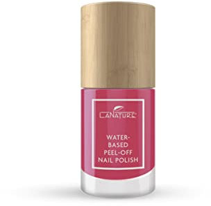 LaNature wasserbassierter Nagellack - Strahlendes Pink - VEGAN - Waterbased Peel-Off Nail Polish - Pink Rose, 10 ml