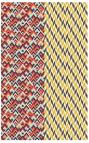 Dixie Belle Belles & Whistles Transfer – Retro-Muster – 63 x 98,6 cm Bogen – dekoratives Transferbild für Handwerk, Möbel, DIY – Basteldesign