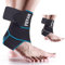 FEVAN Tobillera Para Esguince Antideslizante Ajustable - Tobillera Fascitis Plantar - Tobillera Estabilizadora - Tobillera Deportiva (Azul/Negro)