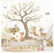 Little Deco Wandtattoo Waldtiere Bär Fuchs DL5073 XL