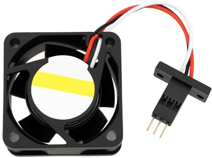 OTOTEC 1 Stück Kühlerlüfter 3-poliger Stecker Wechselrichter-Lüfter 40 X 40 X 20 Mm Lüfter DC 24 V 0,076 A Lüfter Kompatibel mit San Ace 40wf Schwarz
