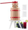 VEVOR Pressa Manuale per Vino di Frutta Cesto in Legno Massello 6L con 8 Blocchi, Spremiagrumi Manuale per Bevande Alcoliche Pressa per Sidro, Mela, UVA, Tintura, Miele, Olio d'Oliva Cucina, Casa