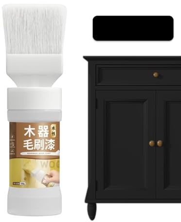 Pintura De Reparación De Madera,Suministros De Reforma De Agua De Secado Rápido - Pintura De Reparación Para Muebles De Madera Con Pincel | Para Rasguños, Daños, Manchas y Grietas
