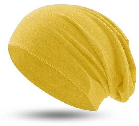 Hatstar Klassische Beanie Mütze, für Damen und Herren, weiches & atmungsaktives Material in Einheitsgröße, Übergangsmütze für Frühling, Sommer und Herbst