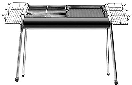 MYAOU Barbecue au Charbon, Barbecue Portable pour 6-13 Personnes, Grande Taille (70,5x84x33 cm) Barbecue au Charbon de Bois pour Table de Camping en Plein air Jardin Grill Barbecue ustensile