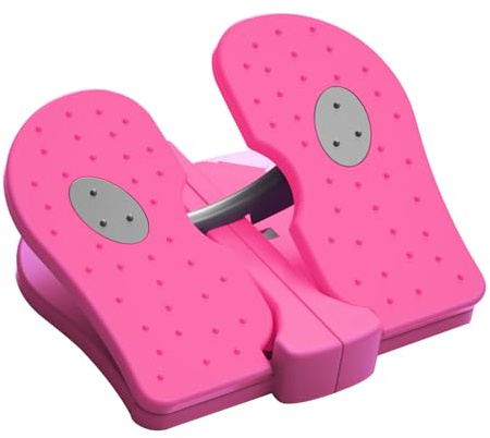 Mini Stepper Exercise Device - Under Desk Household Stepper Equipment - Pink