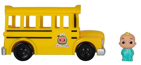 CoComelon CMW0031 Mitsing-Bus mit Sound und JJ Spielfigur für Kinder ab 2 Jahren (Englische Sprachausgabe)