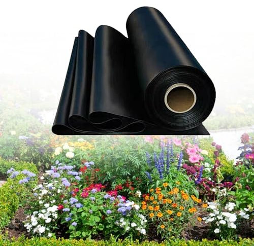 Preformed Pond Liner 0.2mm UV Resistant HDPE Pool Liner for Koi Ponds 2x2m 7x5m 14x11m Black Pond Membrane Flexible Easy Cutting Garden Pond Lining for Waterfall Bed Planter, Foldable ( Size : 39.4x29
