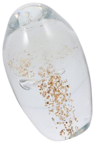 CORHAD Quallenfigur Aus Glas Quallen- Aus Glas Kreatives Schreibtisch-Ornament Quallen- Heimdekoration