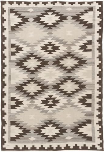 Nain Trading Kelim Afghan Heritage 161x238 Handgewebt Modern Orientteppich Designteppich Teppich Wolle