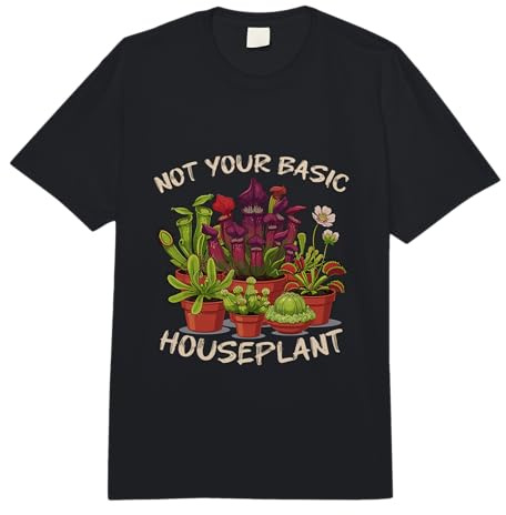 Not Your Basic Houseplant Carnivorous Plant Collection Comfort Colors Adult Heavyweight T-Shirt