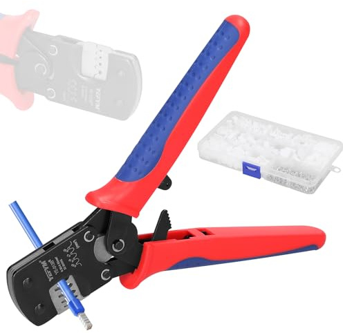 Uadme Terminali portatili Set di strumenti per crimpare Strumenti per elettricisti Terminali elettrici Pinza a morsetto Pressatura elettronica Terminali di connessione Strumento